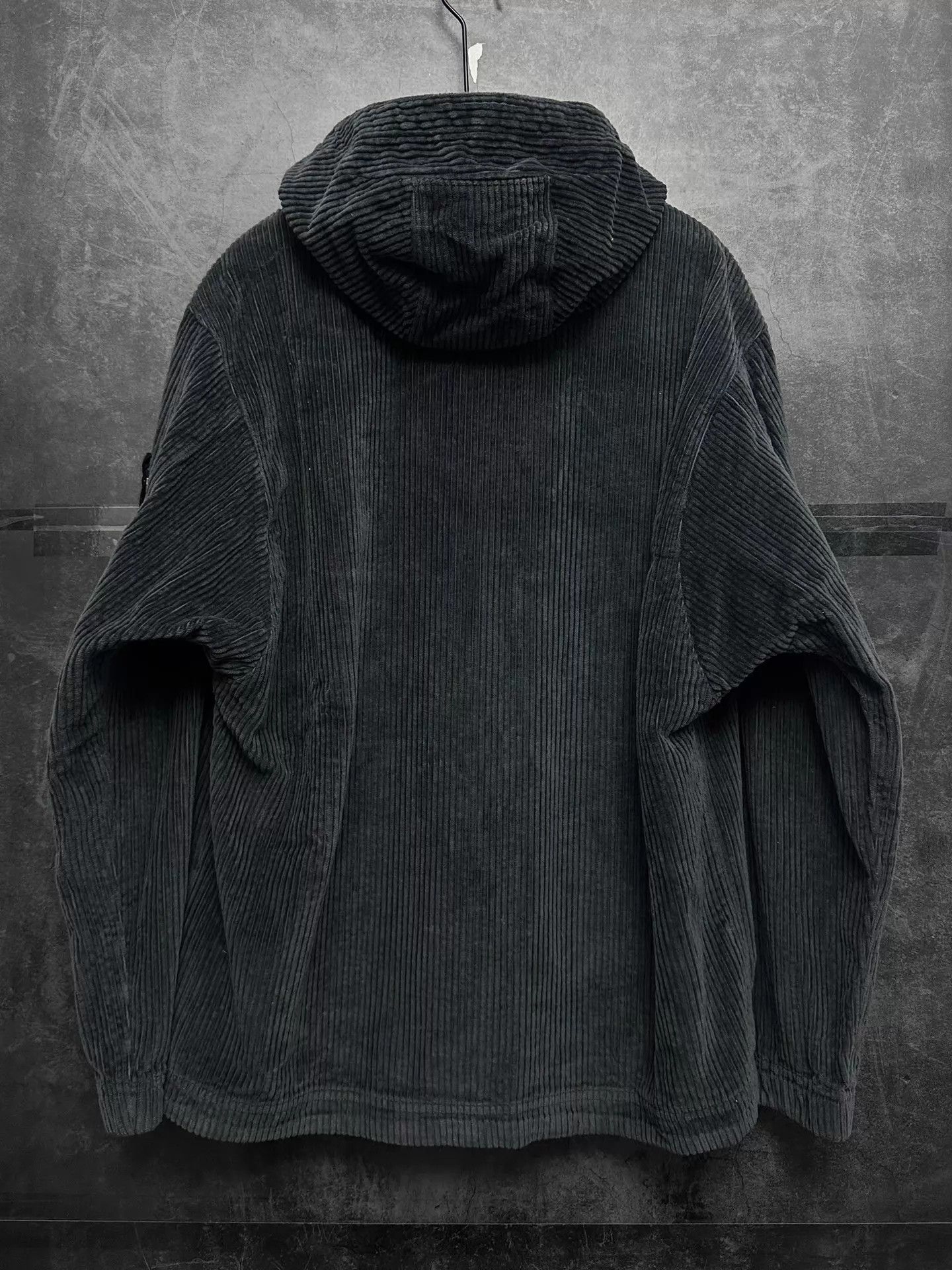 Stone Island Stone Island 23FW Corduroy Multi-Pkt Hooded Jacket Black S Size US S / EU 44-46 / 1 - 3 Thumbnail