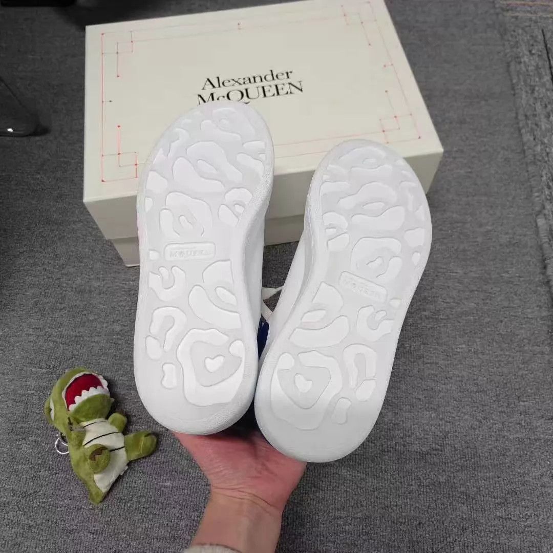Alexander McQueen McQueen 99 New Worn White Sneakers Blue Tab Boxed 35 Size US 4.5 / IT 34.5 - 6 Thumbnail