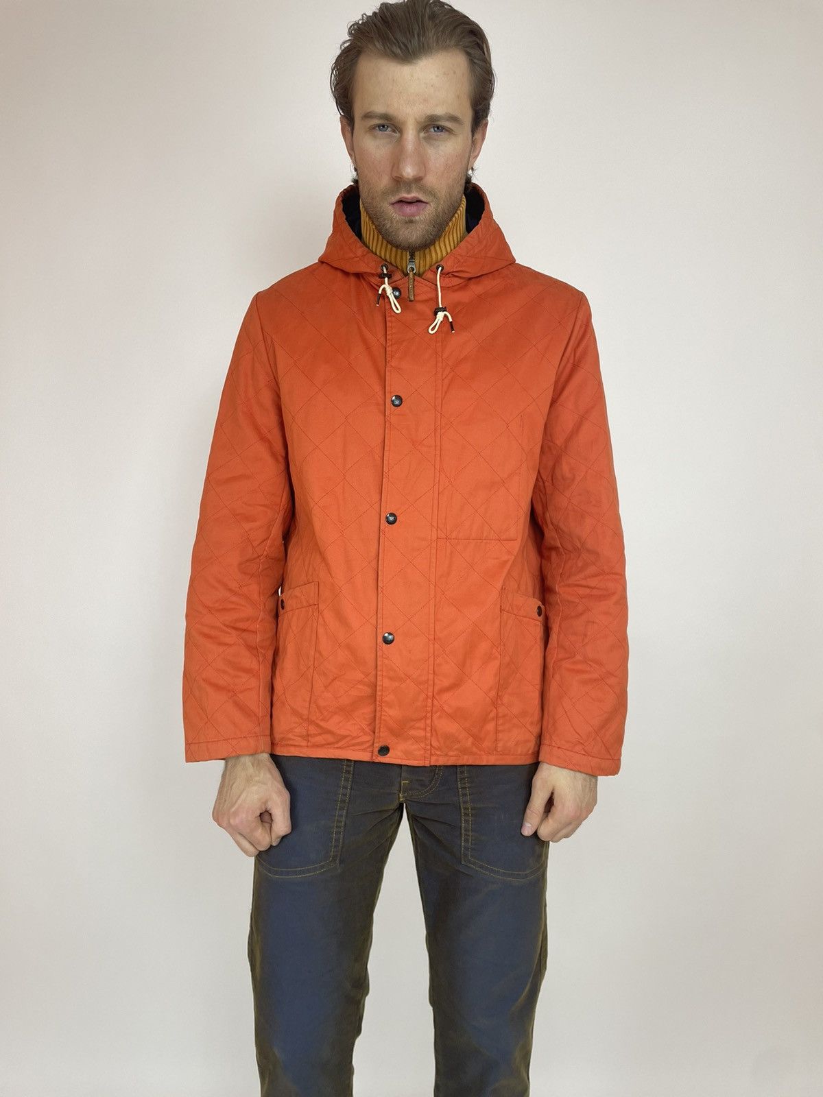 Lavenham LAVENHAM Quilt Hooded JACKET Mens size 42-XL Size US XL / EU 56 / 4 - 2 Thumbnail