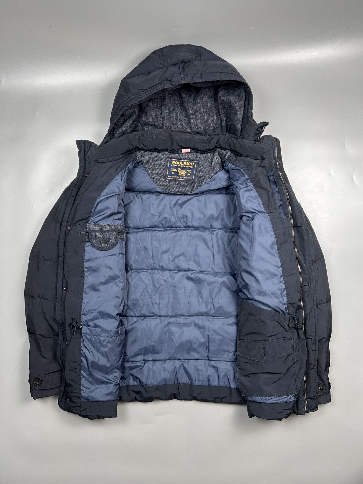 Woolrich Woolen Mills Woolrich Nylon Down Coat (Y0628) Size US XXL / EU 58 / 5 - 12 Thumbnail