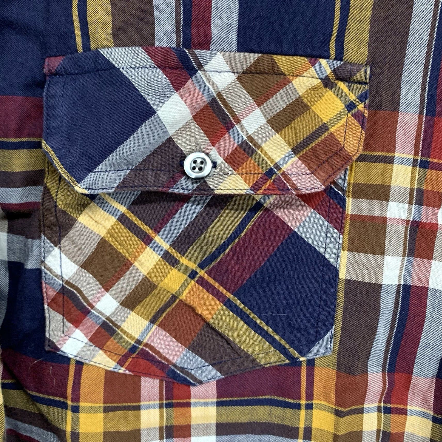 Vintage VINTAGE True Nation Men's Shirt 2XLT Long Sleeve Plaid Cotton Casual Workwear Seasonal Size US XXL / EU 58 / 5 - 7 Thumbnail