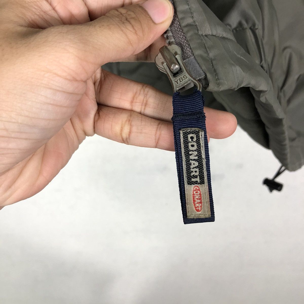 Japanese Brand 🔥Vintage Double Layer Jacket Zipper Conart Big Logo Size US L / EU 52-54 / 3 - 17 Thumbnail