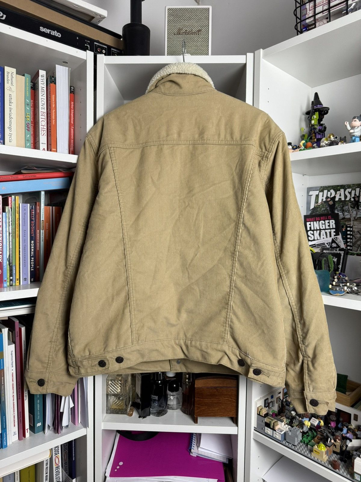 Levi's × Levi's Vintage Clothing × Vintage Levi’s Corduroy trucker sherpa jacket XL western cowboy 90s Size US XL / EU 56 / 4 - 2 Thumbnail