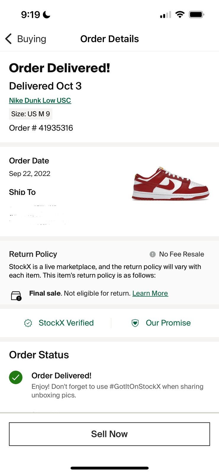 Nike Nike Dunk Low USC Size US 9 / EU 42 - 8 Thumbnail