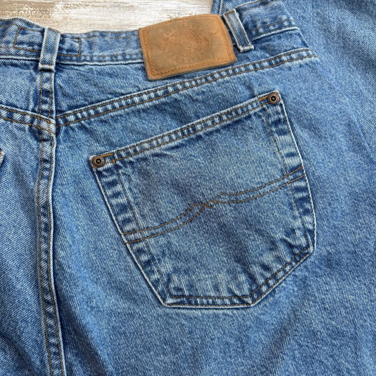 Structure VTG Structure Jeans 38L x 34 Medium Wash Blue Denim Size US 35 - 13 Thumbnail