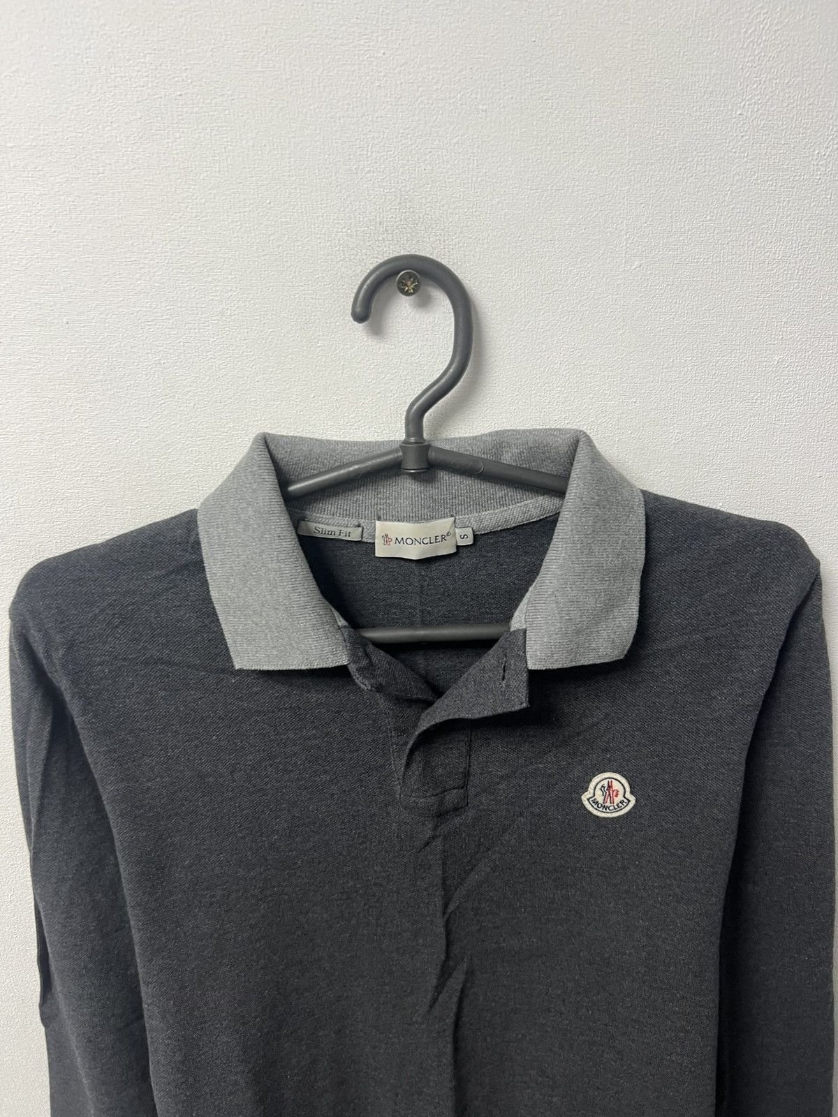 Moncler Moncler Polo Long Sleeve Size US S / EU 44-46 / 1 - 2 Thumbnail