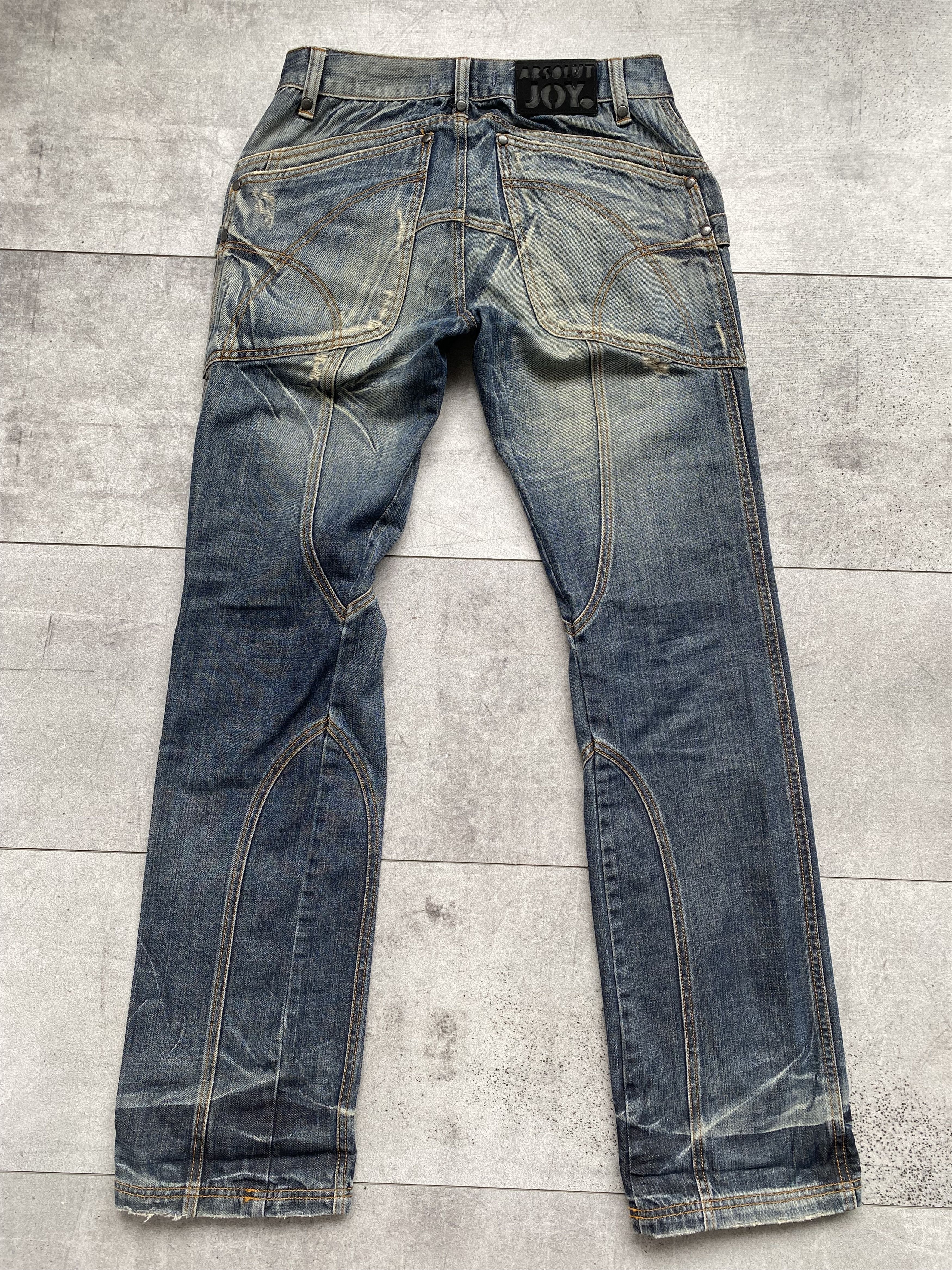 Absolut Joy Vintage Y2K Absolut JOY Damage Jeans Size US 29 - 6 Thumbnail