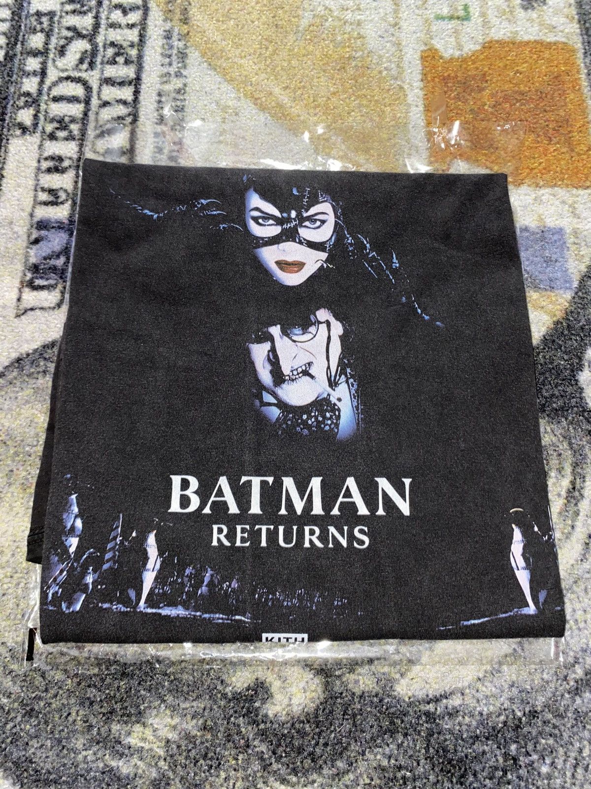 Kith x Batman Returns Vintage Tee Black