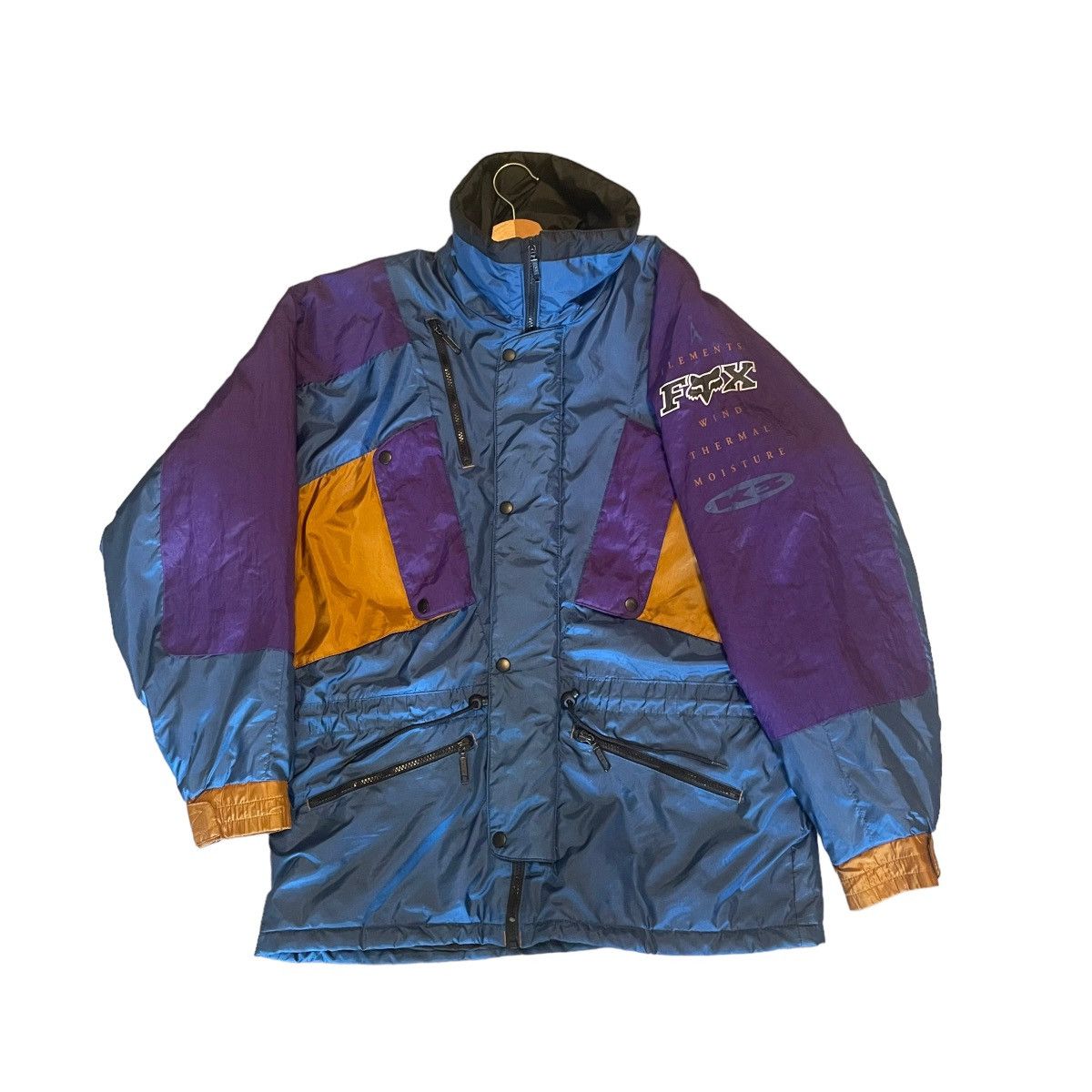 Fox Racing Vintage Fox Racing K3 Multicolour Zipper Jacket Size US L / EU 52-54 / 3 - 1 Thumbnail