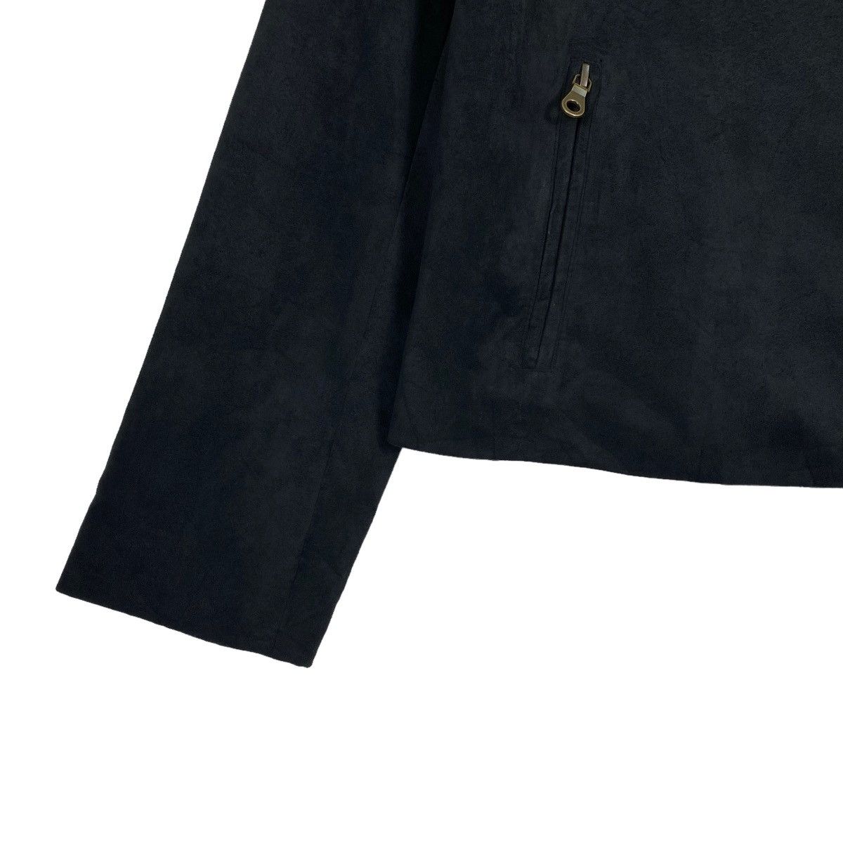 Japanese Brand × Yohji Yamamoto INED BY YOHJI YAMAMOTO ZIPPER CROPPED COAT JACKET Size US S / EU 44-46 / 1 - 7 Thumbnail