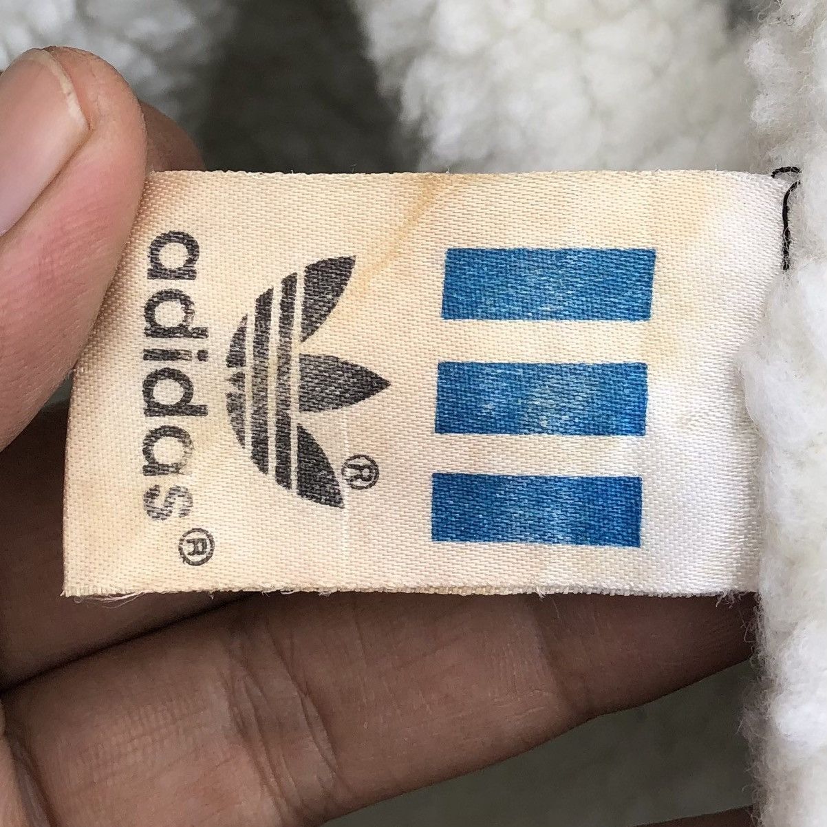 Adidas Vintage Adidas 3 Stripes Big Logo Lined Fleece Coach Jacket Size US L / EU 52-54 / 3 - 20 Thumbnail