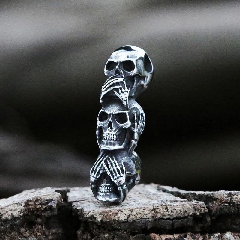 Jewelry Evil Skull Pendant Necklace 2025 Size ONE SIZE - 2 Thumbnail