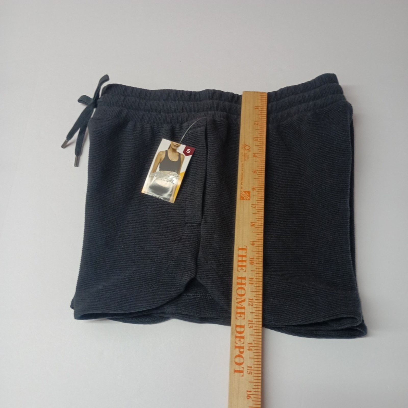 Avia AVIA Ottoman Lounge Shorts Womens Size S (4-6) Black Pockets Size 28" / US 6 / IT 42 - 7 Thumbnail