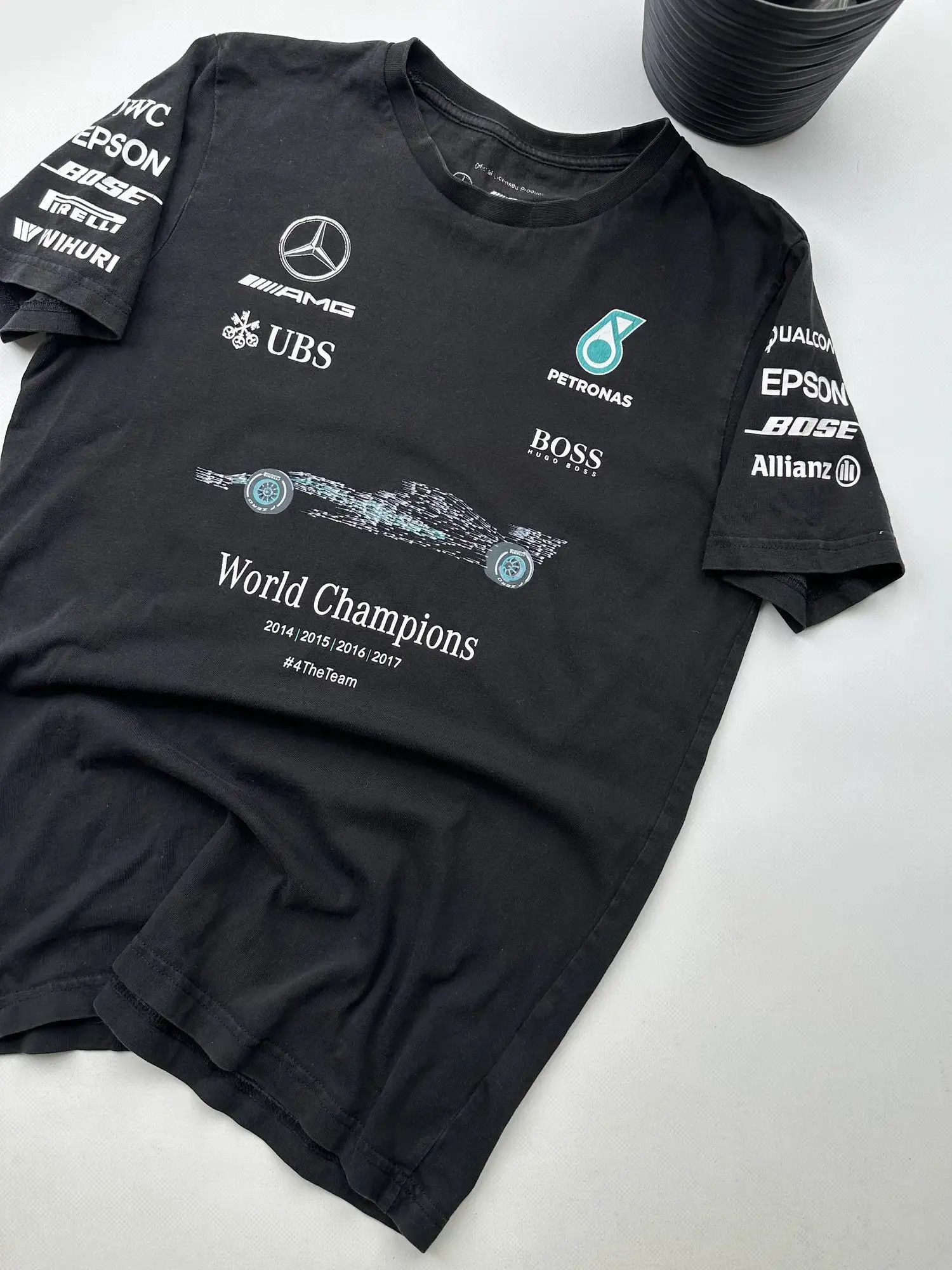 Hugo Boss Hugo Boss Mercedes Benz Vintage Racing T-Shirt (207) Size US S / EU 44-46 / 1 - 3 Thumbnail