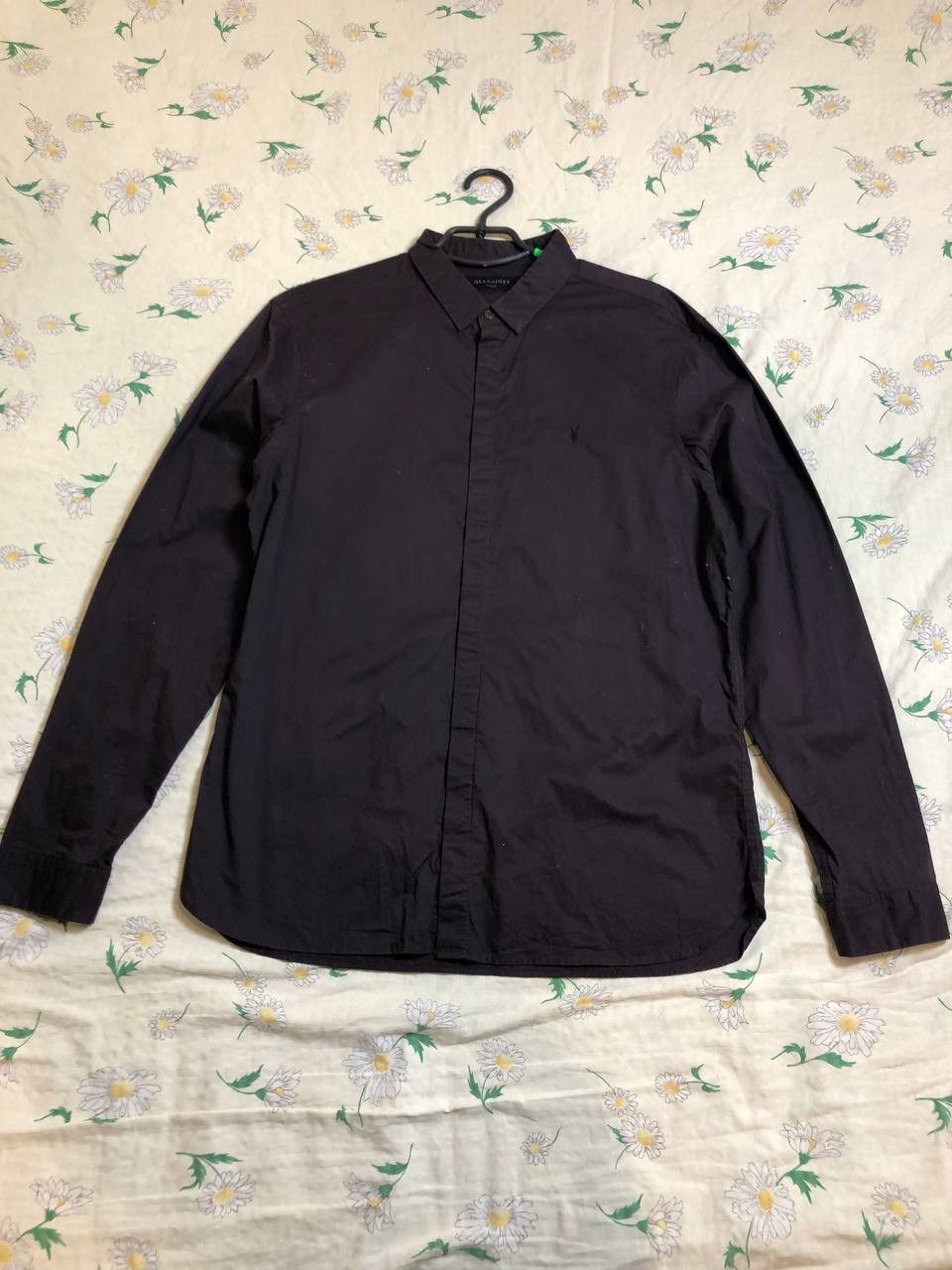 Allsaints Vintage Allsaints Button Up Men's Classic Short Sleeve Size US L / EU 52-54 / 3 - 1 Thumbnail