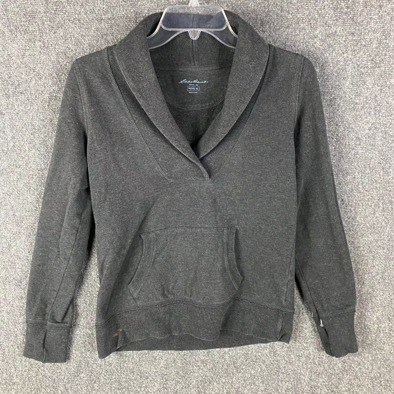Eddie Bauer Eddie Bauer Sweater Women's Petite XS Gray Long Sleeve Size XS / US 0-2 / IT 36-38 - 1 Thumbnail