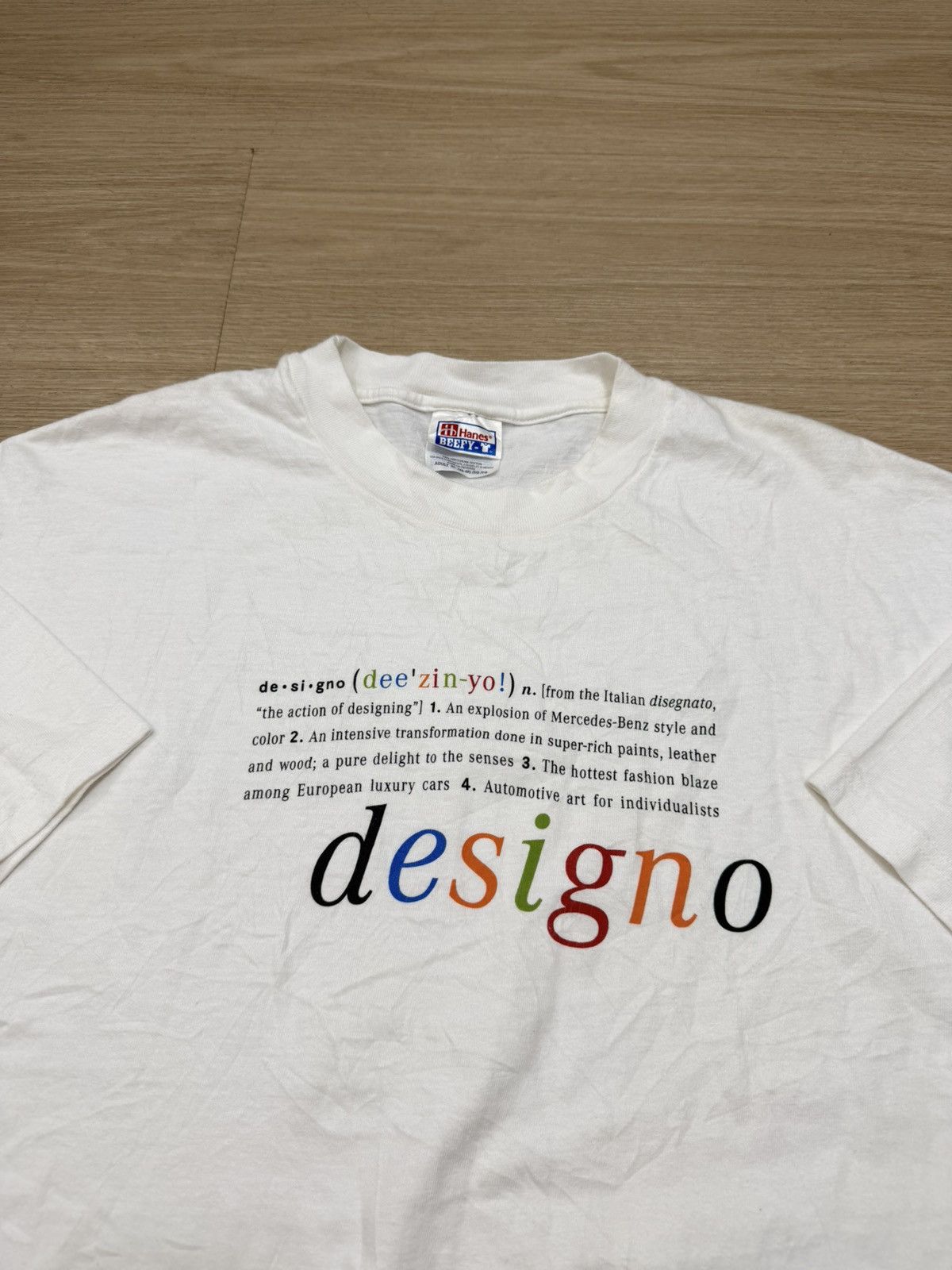 Other Vintage 90s Mercedes Benz designo tee Size US XL / EU 56 / 4 - 1 Thumbnail