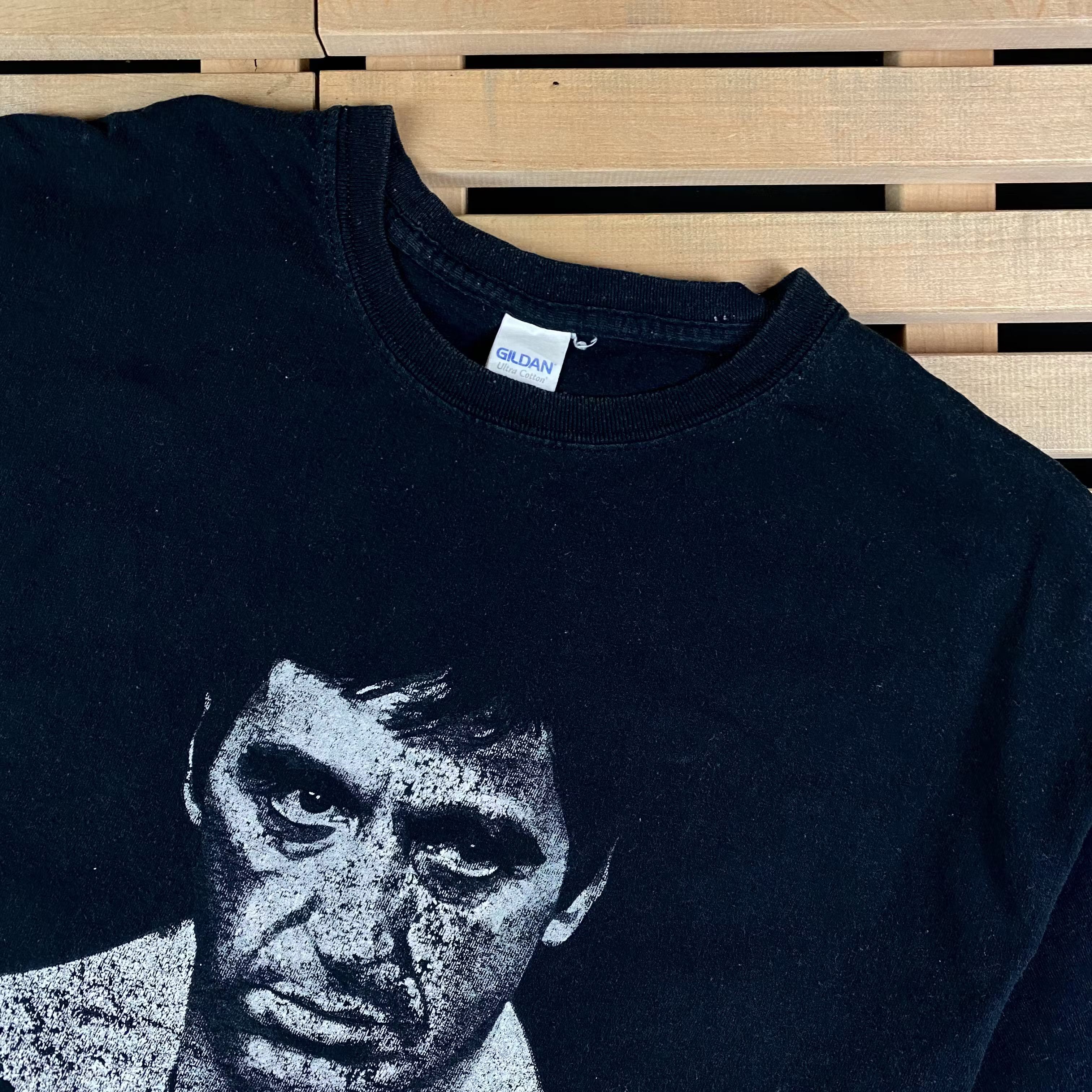 Vintage Mens Vintage T Shirt Tony Montana Size XL Size US XL / EU 56 / 4 - 2 Thumbnail