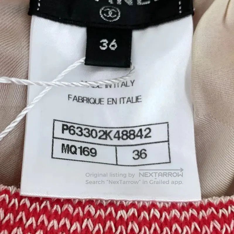 Chanel Chanel Red Wool Casual Pants . Size 22" - 6 Thumbnail
