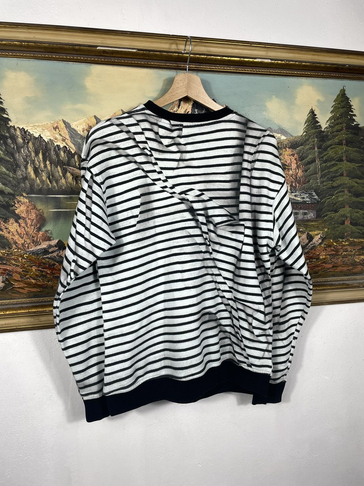 Alexander McQueen × Designer × MCQ Black White Alexander Mcqueen MCQ Crewneck Jumper Pull Size US XS / EU 42 / 0 - 8 Thumbnail