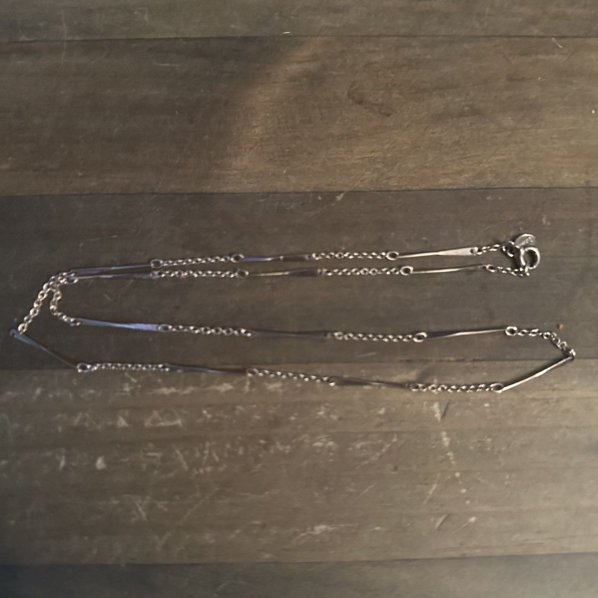 Other × Vintage Vintage Avon gold tone station bar link chain necklace Size ONE SIZE - 2 Thumbnail