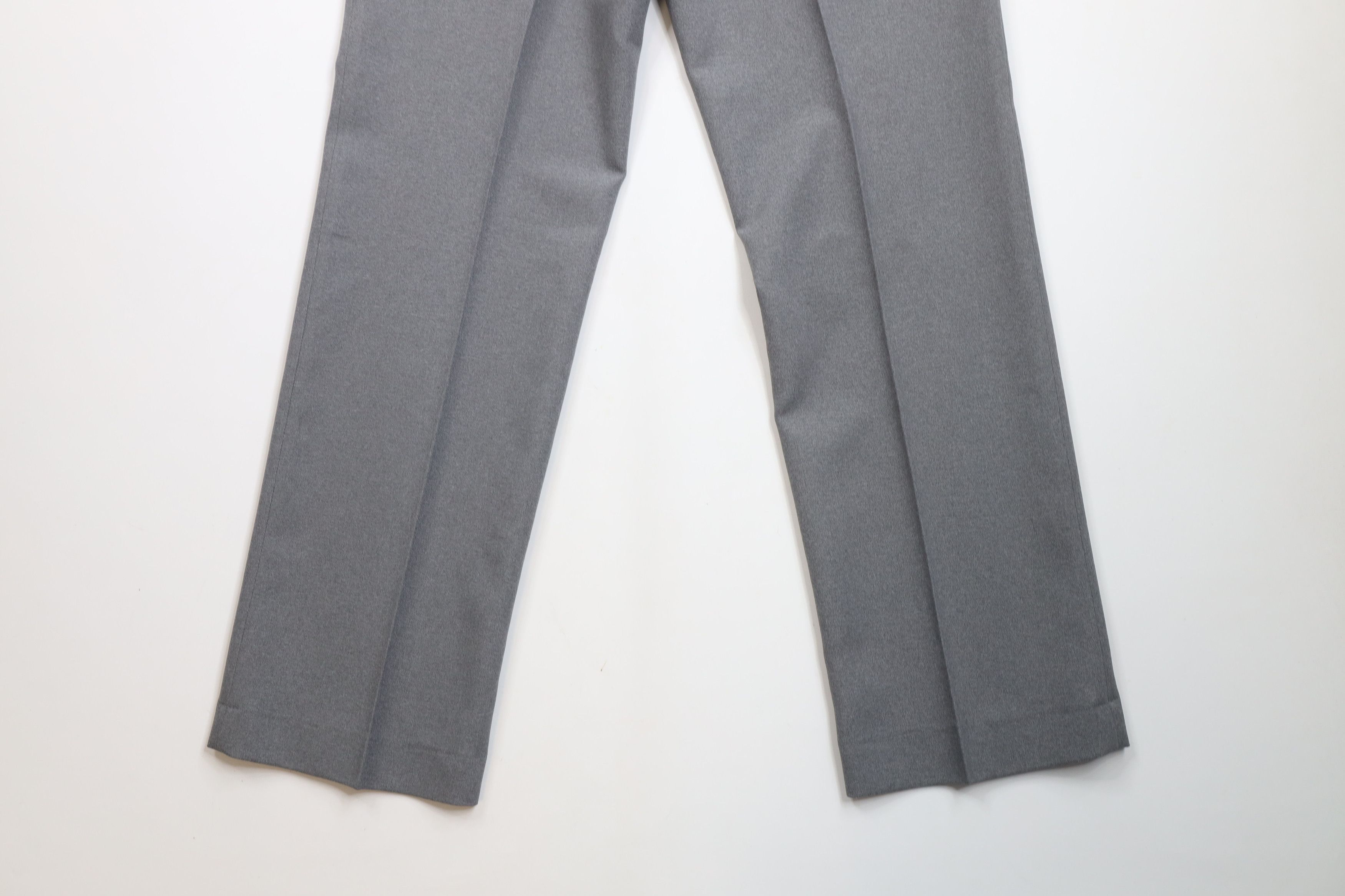 Vintage Vintage 70s Streetwear Wide Leg Chino Pants Heather Gray USA Size US 36 / EU 52 - 12 Thumbnail