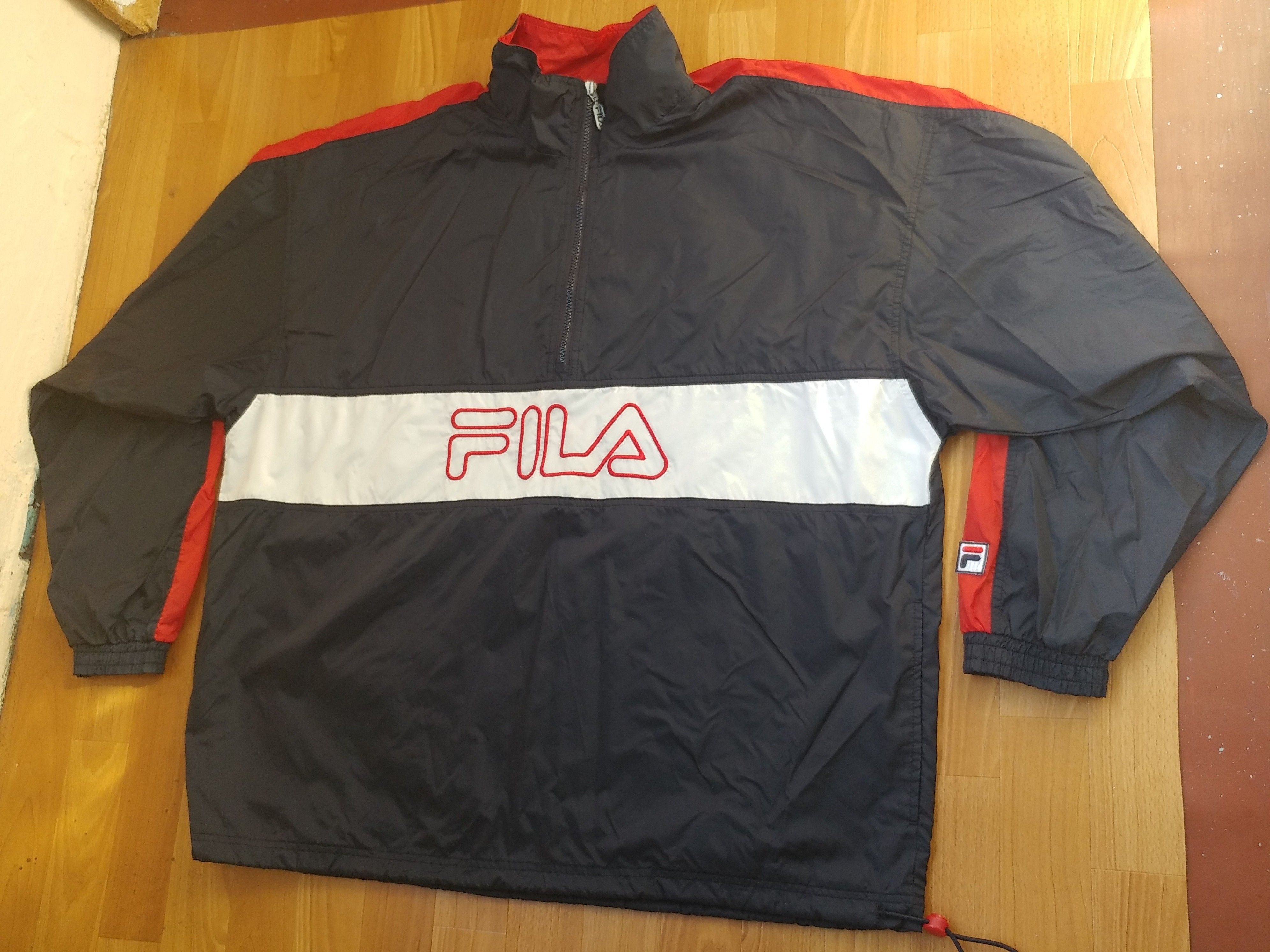 Fila FILA jacket, vintage, 90s hip hop windbreaker skater Y2K XL Size US XL / EU 56 / 4 - 5 Thumbnail