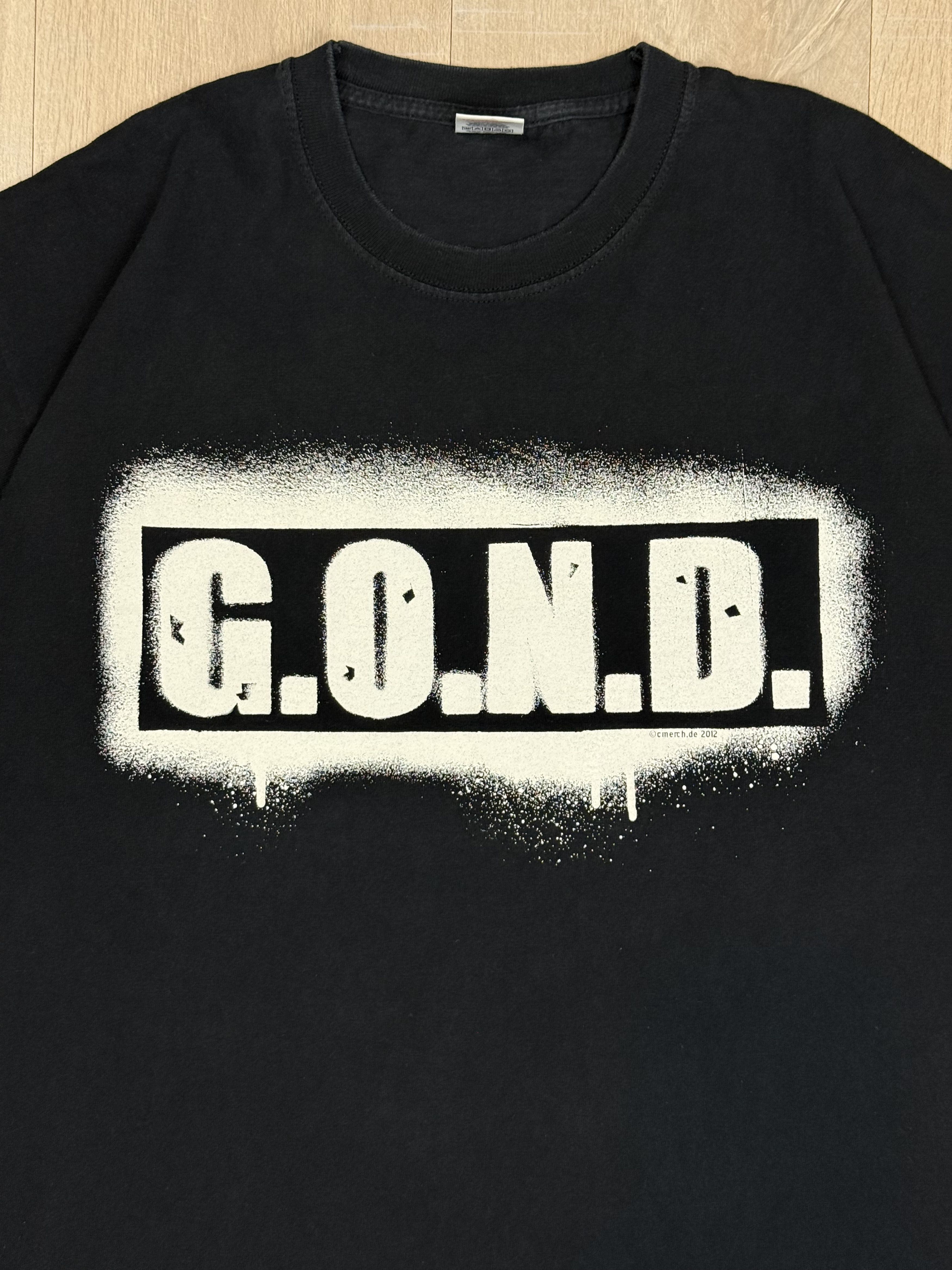 Vintage Vintage G.O.N.D. Music Festival T-shirt 2012 Size XL Size US XL / EU 56 / 4 - 5 Thumbnail