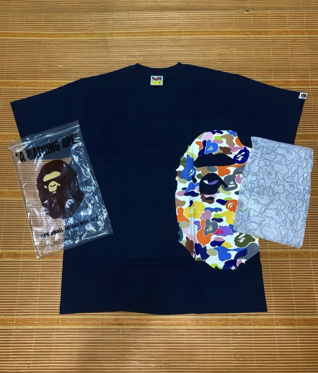 Bape BAPE OG Nigo era candy camo short-sleeve tee Size US XXL / EU 58 / 5 - 1 Thumbnail