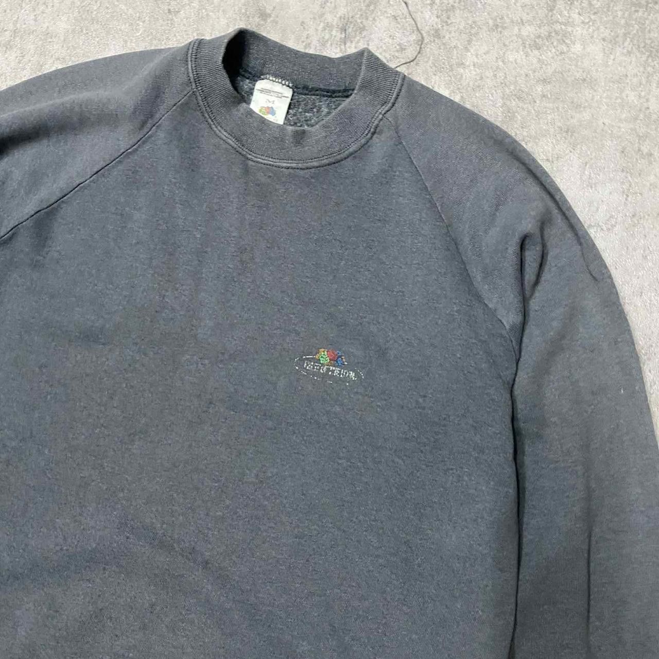 Fruit Of The Loom Grey vintage fruit of the loom sweatshirt Size US M / EU 48-50 / 2 - 2 Thumbnail