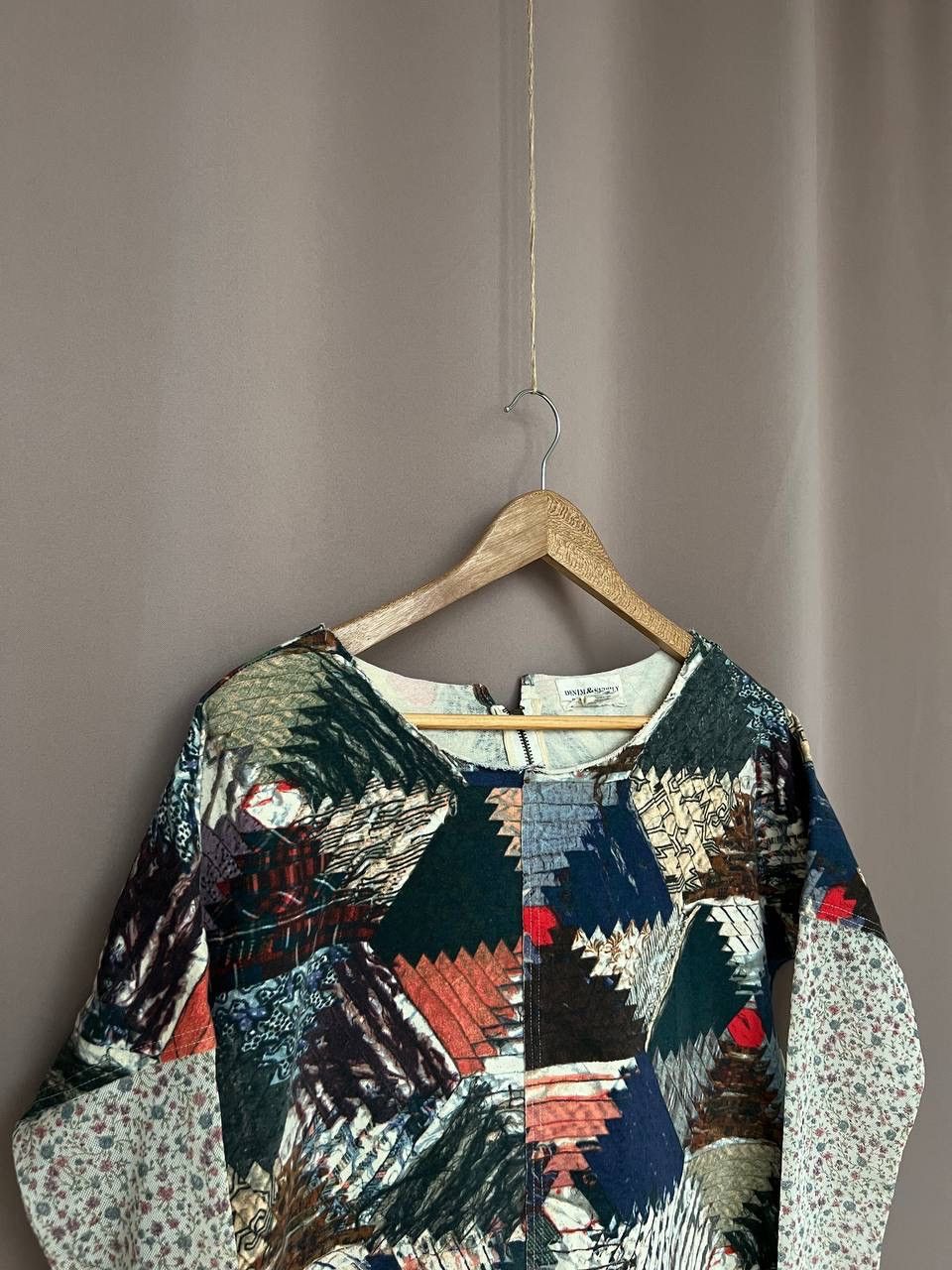 Denim & Supply Ralph Lauren Denim & Supply Ralph Lauren Patchwork Shirt Womens Size XS/S Size XS / US 0-2 / IT 36-38 - 3 Thumbnail