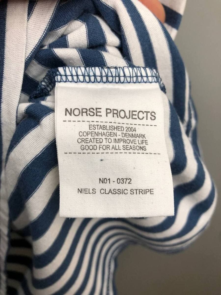 Norse Projects Norse Projects Niels Classic Striped Cotton T-Shirt Size S Size US S / EU 44-46 / 1 - 5 Thumbnail