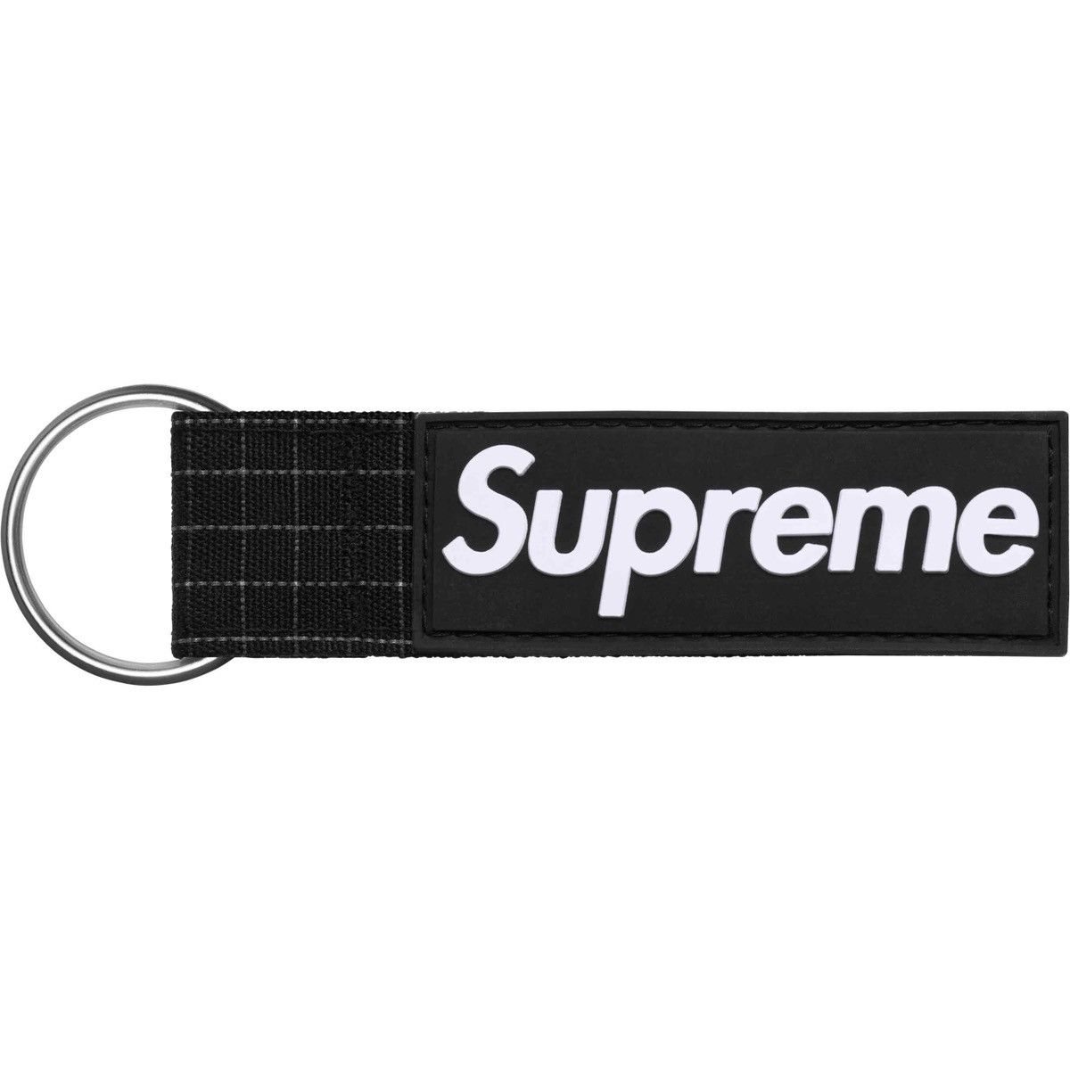 Supreme Supreme Ripstop Keychain Black SS24 Size ONE SIZE - 1 Thumbnail
