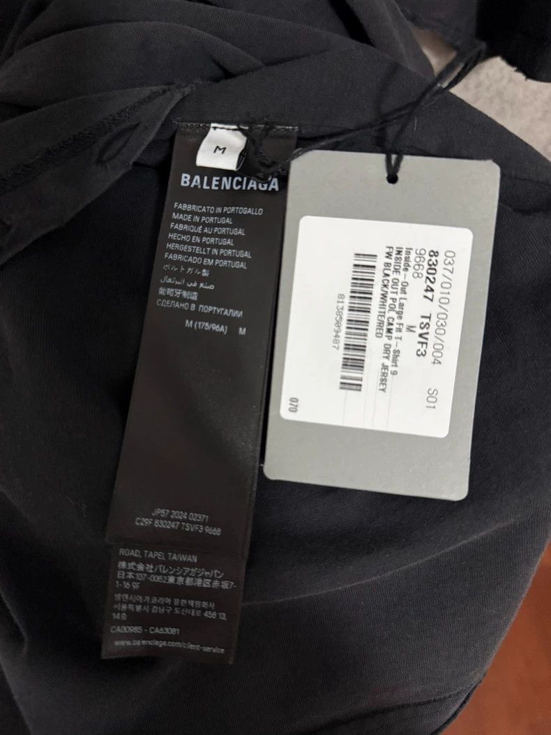 Balenciaga Balenciaga New Reversible Coke Short Sleeve Tee Size US M / EU 48-50 / 2 - 4 Thumbnail