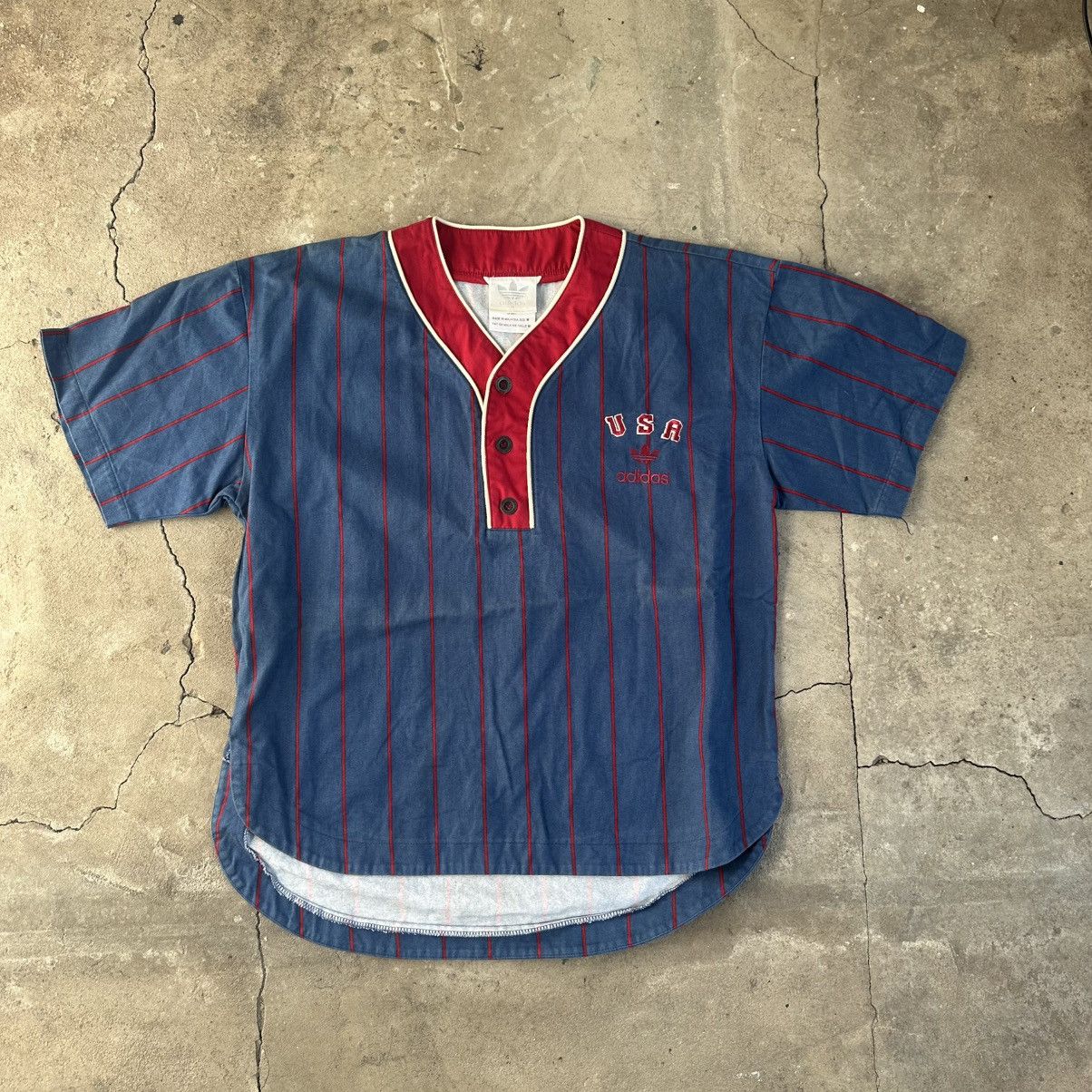 Adidas Adidas baseball Vintage USA jersey 1994 Size US L / EU 52-54 / 3 - 1 Thumbnail