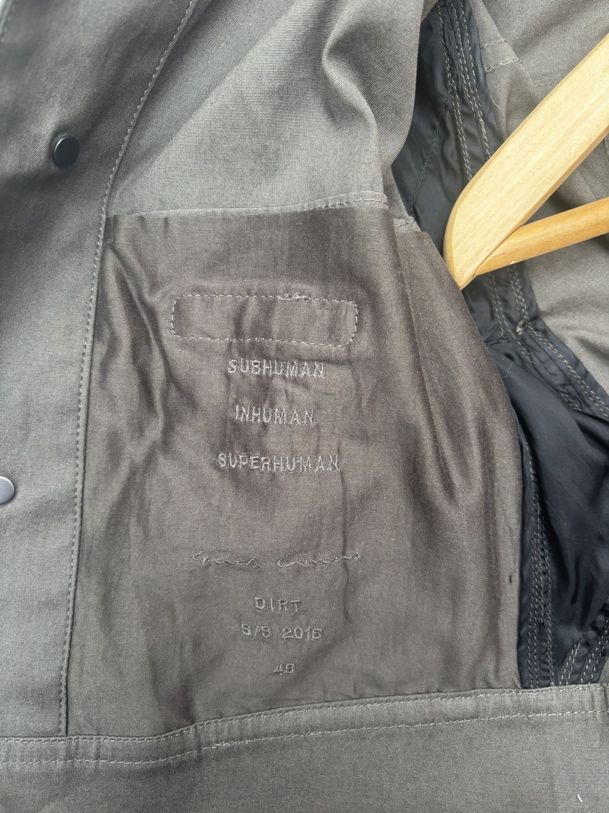 Rick Owens Rick Owens Sample AW18 Little Joe Jacket Size US S / EU 44-46 / 1 - 14 Thumbnail