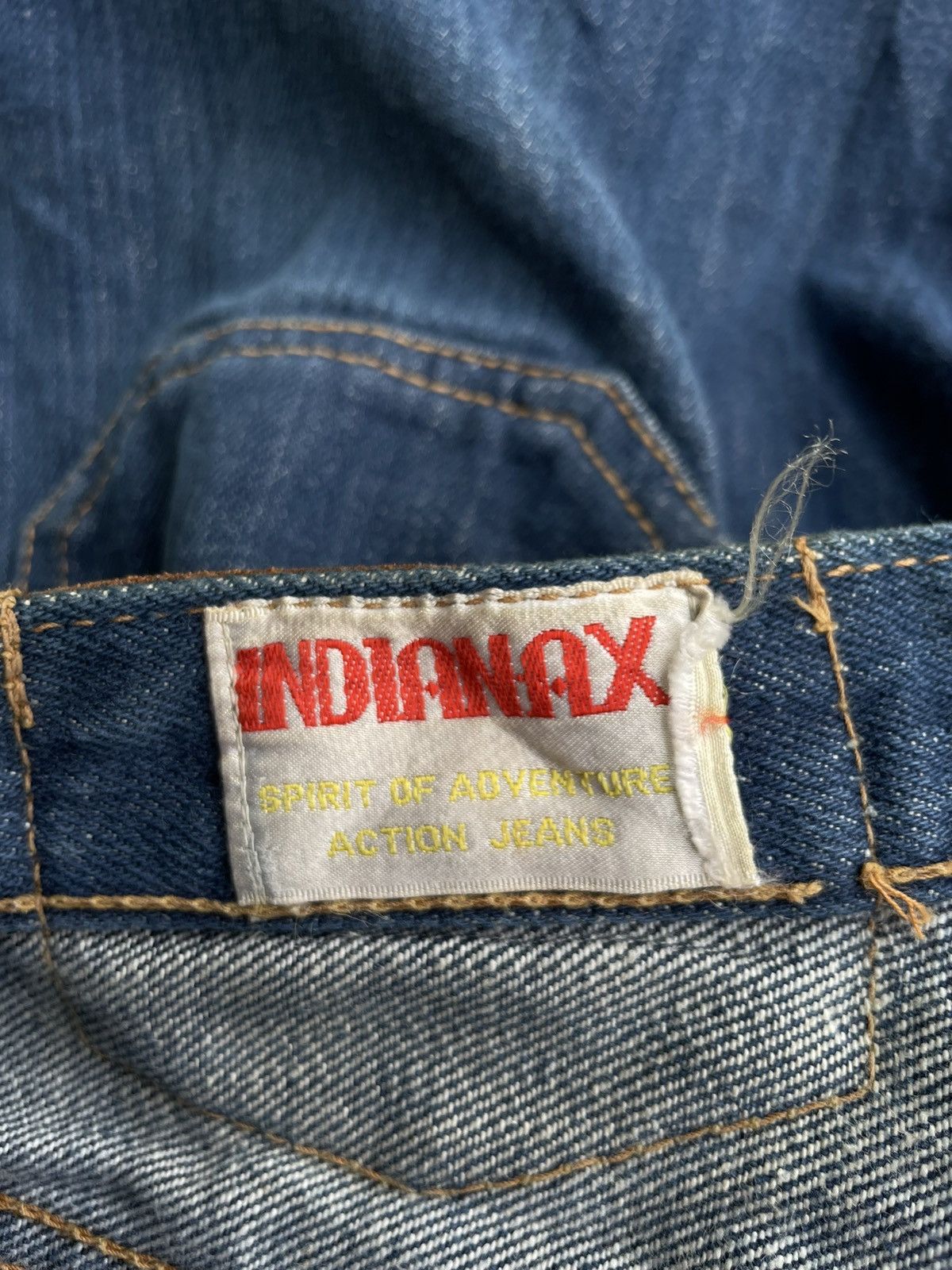 If Six Was Nine × Japanese Brand × Vintage Vintage Flare Indianax Jeans Bootcut Size 30" / US 8 / IT 44 - 8 Thumbnail