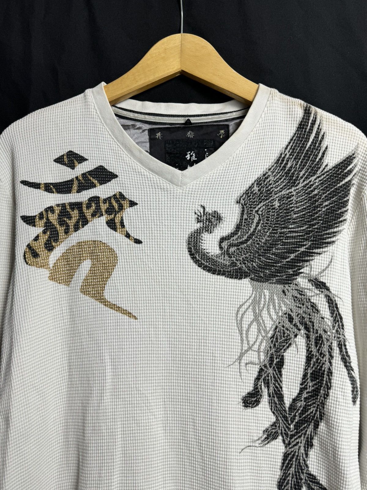 If Six Was Nine × Japanese Brand × Le Grande Bleu (L.G.B.) Japanese Eagle Long Sleeve Size US M / EU 48-50 / 2 - 4 Thumbnail