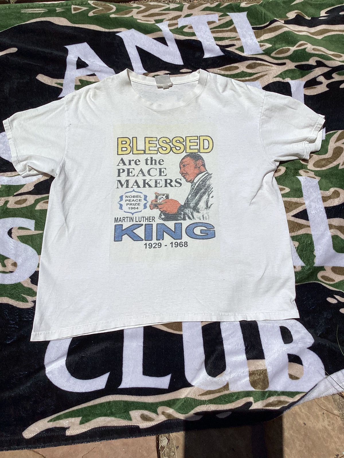 Vintage Vtg ’03 kingdom day parade Martin Luther King Noble prize Te Size US XL / EU 56 / 4 - 1 Thumbnail