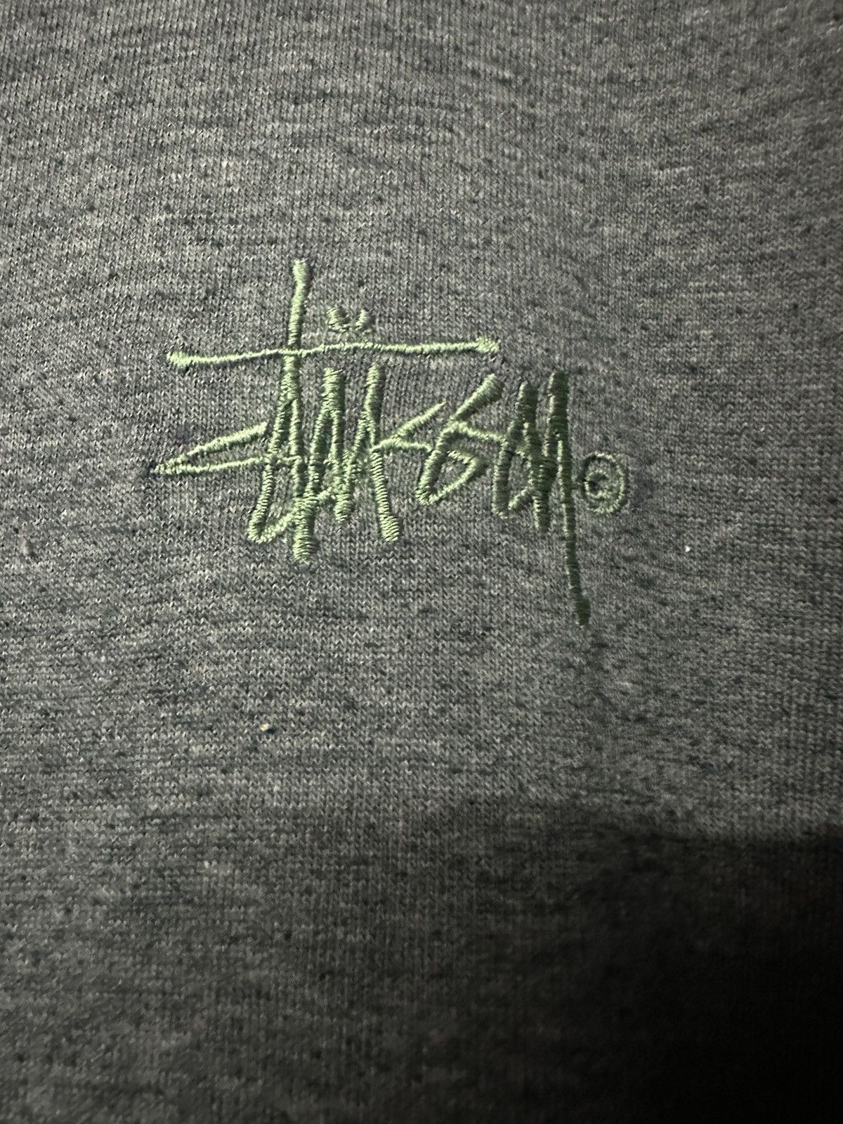 Stussy × Vintage Vintage Stussy Embroidered Logo Faded Oversize Tee Size US XL / EU 56 / 4 - 6 Thumbnail