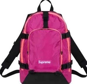 Supreme Supreme FW19 Backpack cordura magenta Size ONE SIZE - 1 Thumbnail