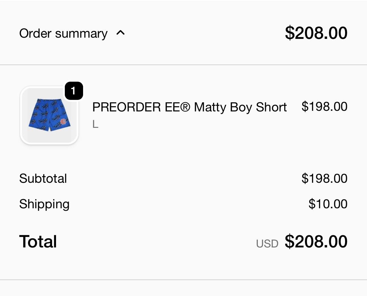 Eric Emanuel Eric Emanuel X Matty boy Size US 34 / EU 50 - 4 Thumbnail