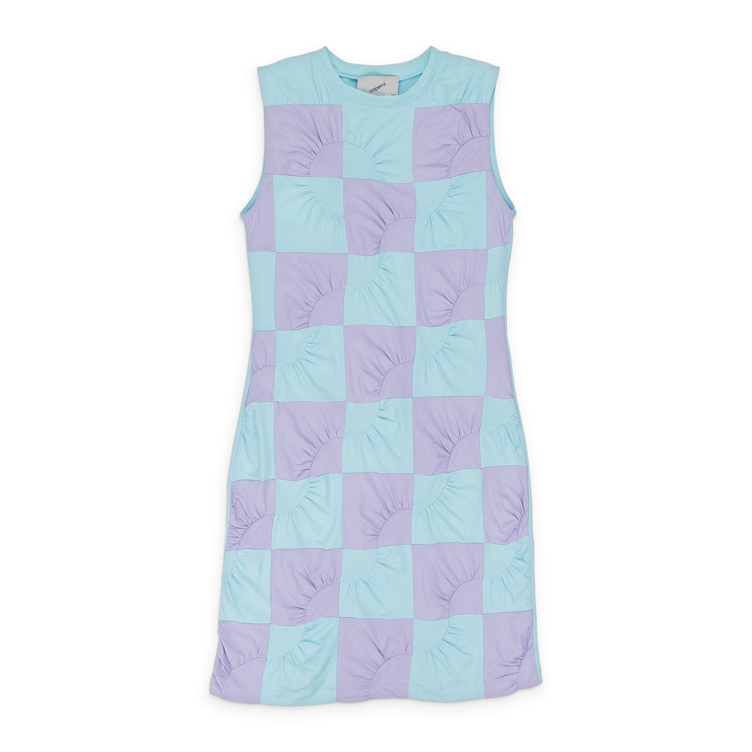 Coperni Coperni PATCHWORK EMBROIDERED JERSEY DRESS Size 38 Size XS / US 0-2 / IT 36-38 - 1 Thumbnail