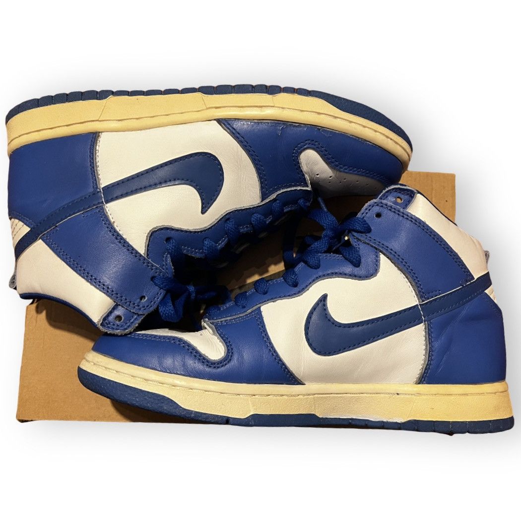 Nike × Vintage Nike dunk high LE 1999 Kentucky with box Size US 7.5 / EU 40-41 - 2 Thumbnail