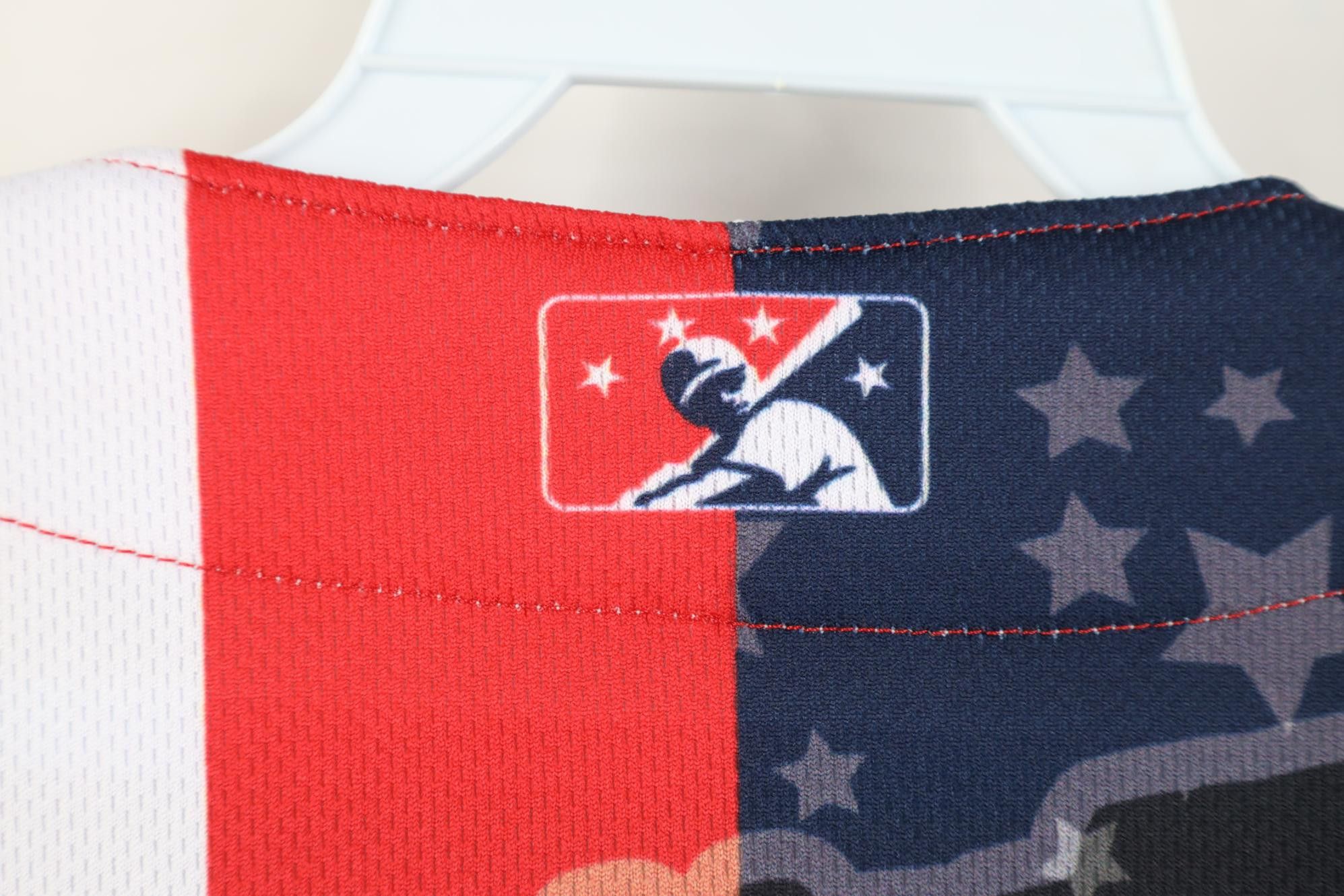 Wilson Wilson Game Issue July 4th Clearwater Threshers Jersey #37 Size US XXL / EU 58 / 5 - 13 Thumbnail