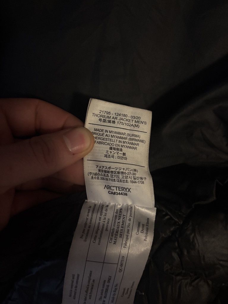 Arc'teryx Arct'teryx Thorium AR Size M Good Condition Size US M / EU 48-50 / 2 - 3 Thumbnail