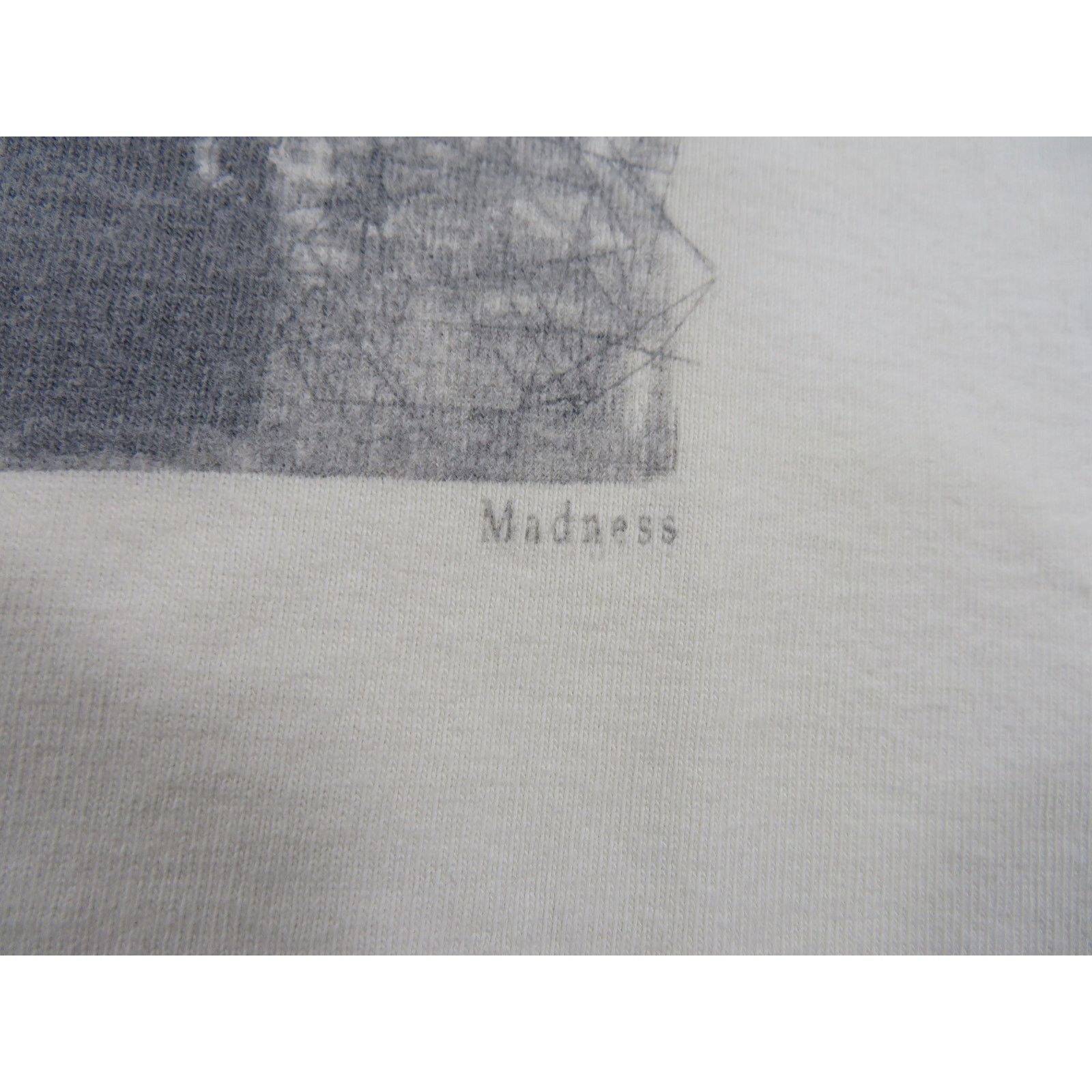 Other Madness Artwork Design Double Sided White T-shirt XL 1990s Size US XL / EU 56 / 4 - 6 Thumbnail