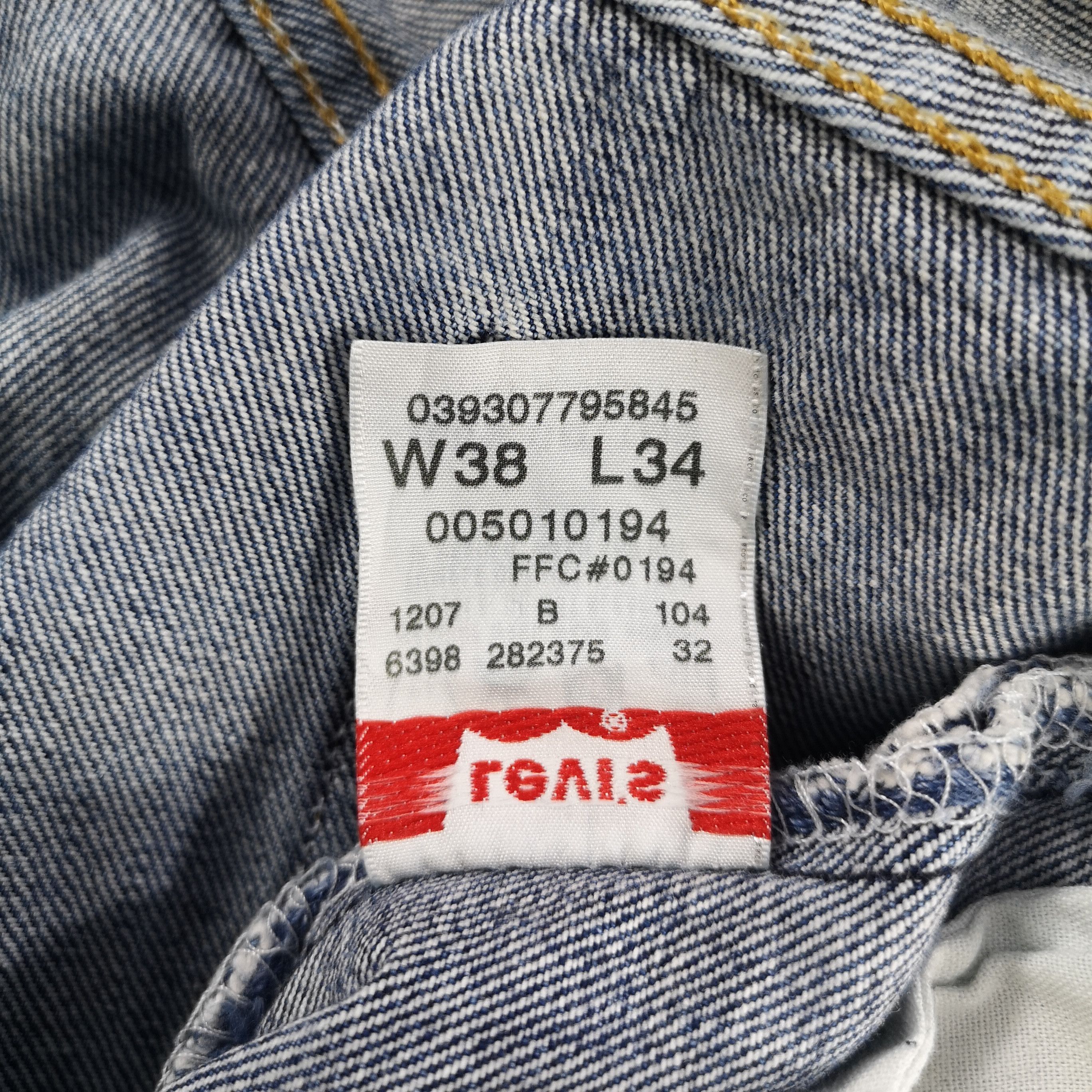 Levi's × Vintage Vintage Levis 501 Jeans-JM1079 Size US 38 / EU 54 - 12 Thumbnail