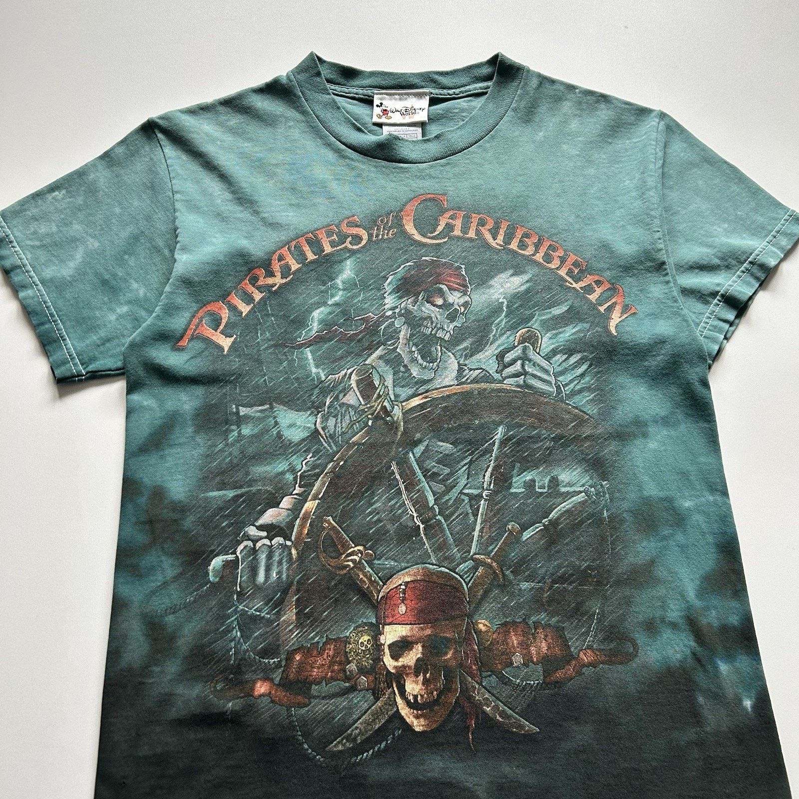 Disney Vintage Y2K Pirates of the Caribbean Shirt Small Disney Rare Size US S / EU 44-46 / 1 - 2 Thumbnail