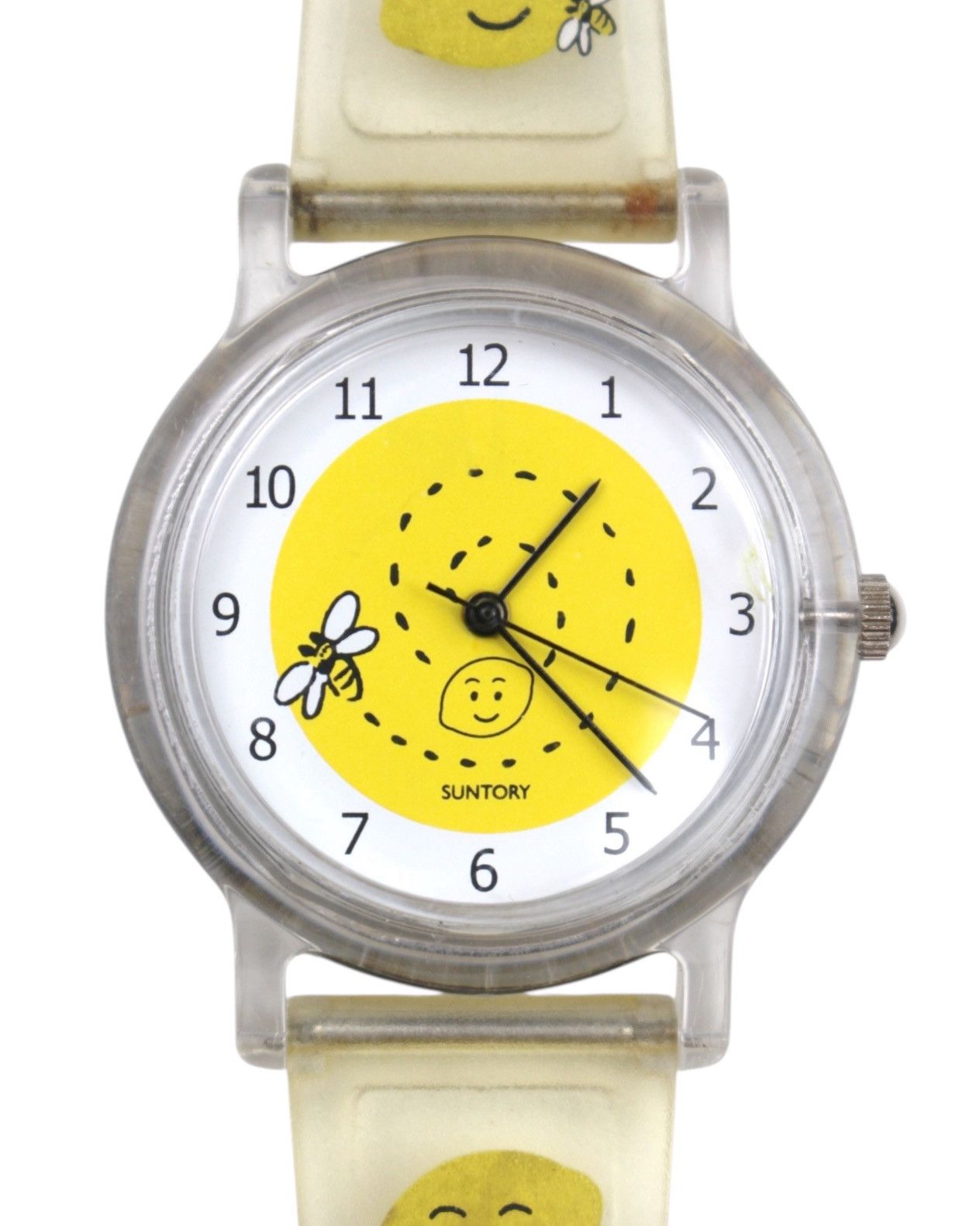 Hysteric Glamour 2000S SUNTORY LEMON BEE GRAPHIC CLEAR CASE QUARTZ WATCH Size ONE SIZE - 1 Thumbnail
